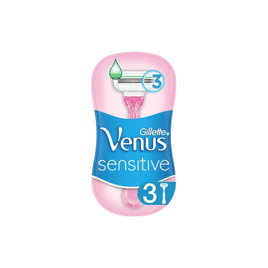 Gillette - Venus Sensitive Disposable Razors 3 Blades 8t (7702018491544)