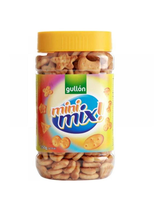 Gullon Crackers Mini Mix Salt 350gr 12τ (8410376013191)