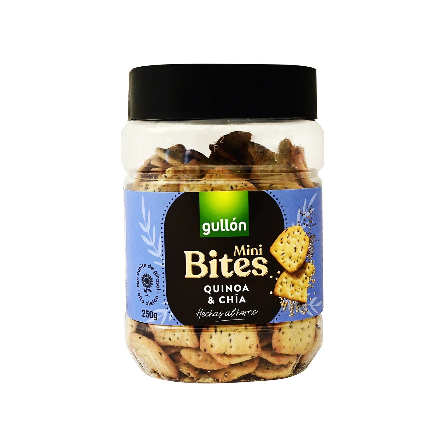 Gullon Crackers με Quino&Chia 250gr 12τ (8410376051940)