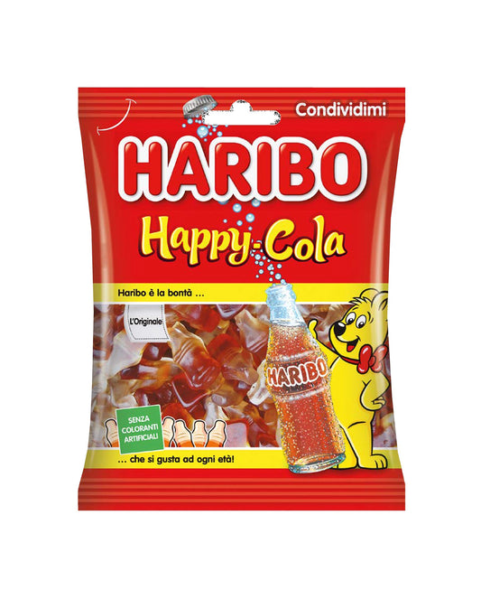 Haribo Ζαχαρωτά Happy Cola 175gr 12τ (8426617651312)