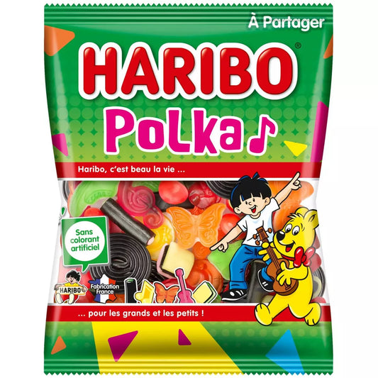 Haribo Ζαχαρωτά Polka 175gr 24τ (3103220009420)