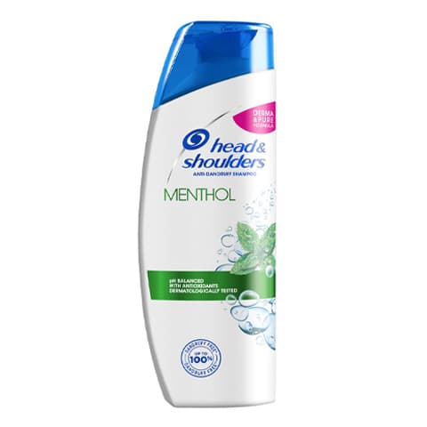 Head & Shoulders Cool Menthol Shampoo 360ml 6τ (8006540934807)