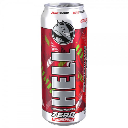 Hell 500ml Κουτί Energy Drink Pomegranate Zero 12τ (5999571051861)
