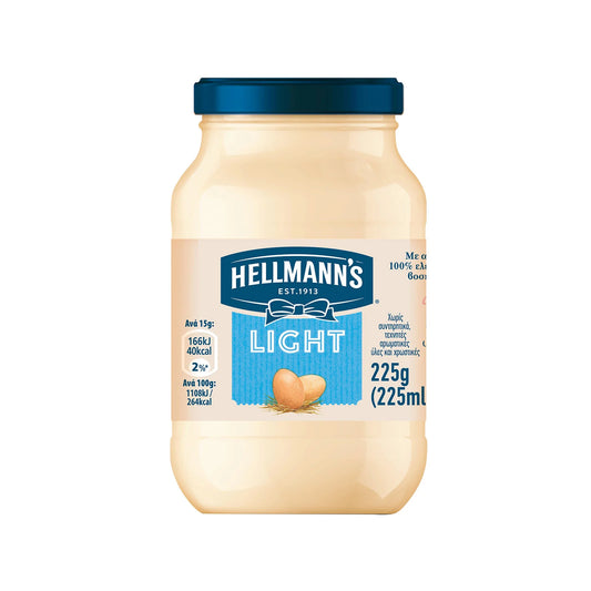 Hellmann's Mayonnaise Light 225ml 12t (8722700498704)