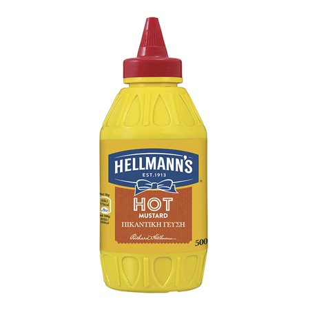 Hellmann's Spicy Mustard 500gr 12t (5201080113269)