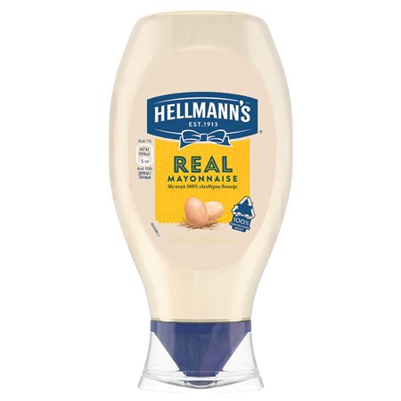 Hellmann's Μαγιονέζα Real 400gr 12τ (8722700491194)