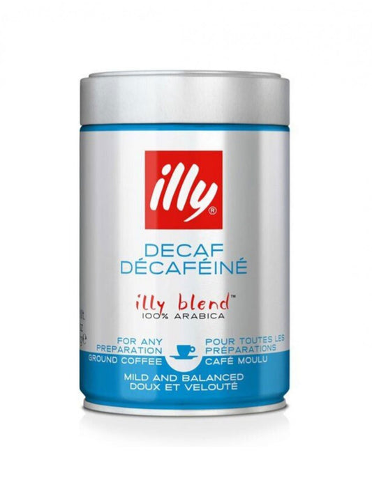 Illy Καφές Espresso Decaffeine Arabica σε Κόκκους σε Κουτί 250gr 12τ (8003753900490)