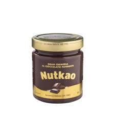 NUTKAO Κρέμα Μαύρη Σοκολάτα 350gr 10τ (8008245004502)