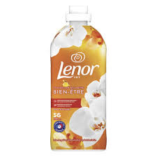 Lenor Μαλακτικό Ρούχων Joy 56 Μεζούρες με Άρωμα Gold Orchid 1176ml 8τ (8700216316866)