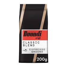 Καφές Espresso Αλεσμένος Buondi Craft Classic Blend 200gr 15τ (5201219487650)
