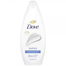 Dove Αφρόλουτρο 250ml Hydrate 0% Sulfate 6τ (8720181466489)