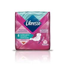 Libresse Σερβιέτες Ultra Long Wings 8τμx 24τ (7322540388480)