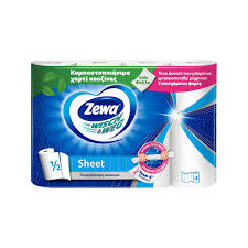Zewa Χαρτί Κουζίνας Wisch & Weg 4*110gr (7622542334867)