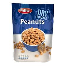 Pellito Dry Roasted Peanuts 50gr Ψημένα Χωρίς Λάδι (5201044007184)