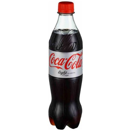 Coca Cola Light Carbonated Cola Bottle Without Sugar 500ml 24t (54492387)