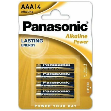 Batteries Panasonic Alkaline Power AAA 1.5V 4pcs 12t (5410853039334)
