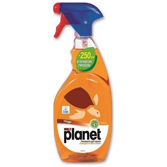 myPlanet Καθαριστικό Spray Τζαμιών Red Vinegar 750ml (+250ml Επιπλέον Προϊόν) 12τ