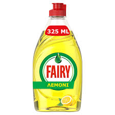 Fairy 325ml Lemon Υγρό Πιάτων 10τ (8700216234894)