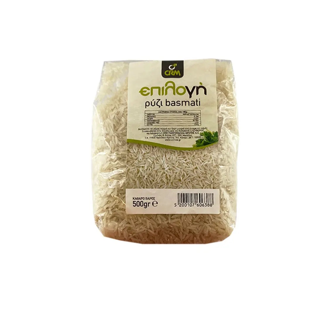 Ρύζι Basmati CRM Επιλογή Μου 500gr 16τ (5200107606388)