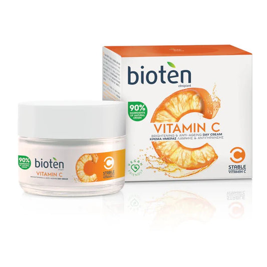 Bioten Vitamin C Λάμψη & Αντιγήρανση Κρέμα Ημέρας 50ml (5201314144489)
