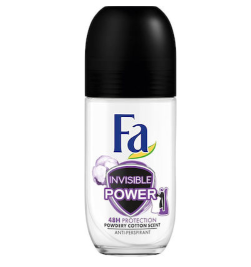 Fa Invisible Power Roll-On 50ml 6τ (6281031265857)