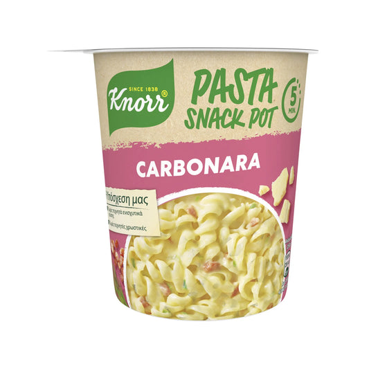 Knorr Έτοιμο Γεύμα Snack Pot Carbonara 55gr 8τ (8711327420618)