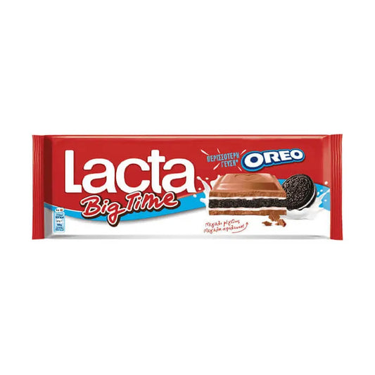 LACTA ΣΟΚ. ΓΑΛΑΚΤΟΣ BIG TIME OREO 300ΓΡ 12τ (7622210397898)