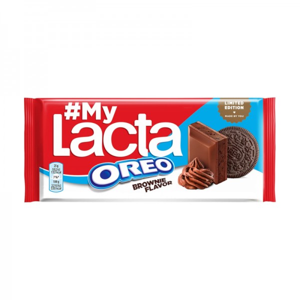 LACTA ΣΟΚ. ΓΑΛΑΚΤΟΣ OREO BROWNIES 105ΓΡ 14τ (7622210994745)