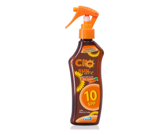 Clio Spray Αντιηλιακό Λάδι SPF10 200ml (3800034105682)