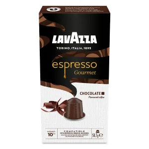 Lavazza Κάψουλες Espresso Gourmet Chocolate Συμβατές με Μηχανή Nespresso 10caps 10τ (8000070075597)