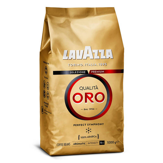 Lavazza Coffee Espresso Arabica Oro in Beans 1000gr (8000070120556)