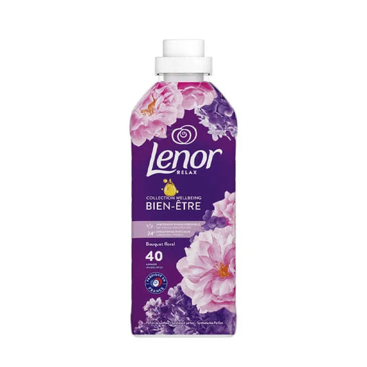 Lenor Μαλακτικό Ρούχων Relax 40 Μεζούρες με Άρωμα Floral Bouquet 6τ (8700216317528)