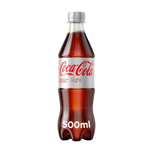 3Ε COCA COLA LIGHT ΜΠΟΥΚΑΛΙ 500ML 24τ (5000112536737)