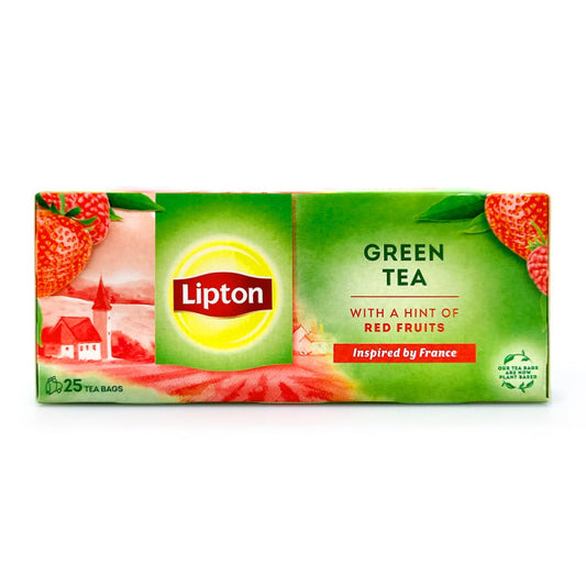 Lipton Πράσινο Τσάι Red Fruits 25Φακ. 12τ (8720608009725)