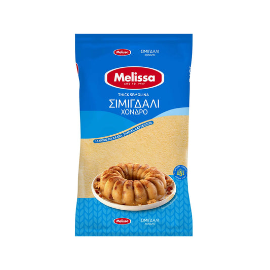 Melissa Coarse Durum Wheat Semolina 500gr 12t (5201193120130)