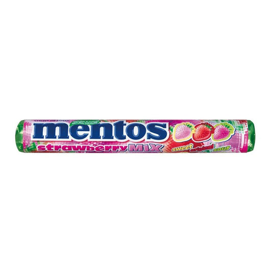 Mentos Καραμέλες Strawberry Mix 37,5gr (87317527)