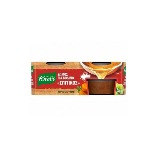 Knorr Σπιτικός Ζωμός Βοδινού 112gr (8722700472803)