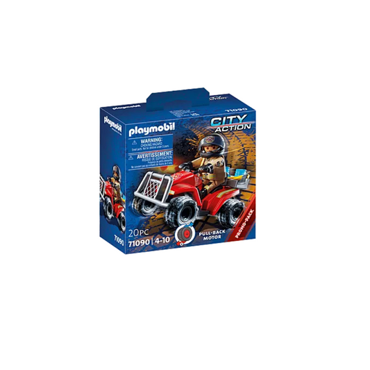 Playmobil City Action Πυροσβέστης Με Γουρούνα 4x4 (71090) (4008789710901)