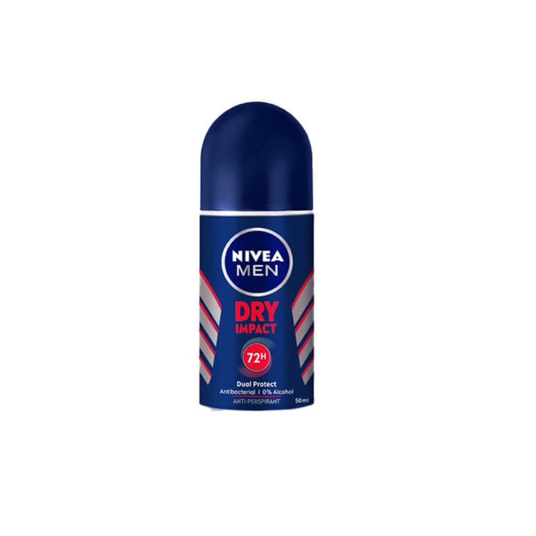 Nivea Dry Impact Αποσμητικό σε Roll-On 50ml 12τ (4005900088413)