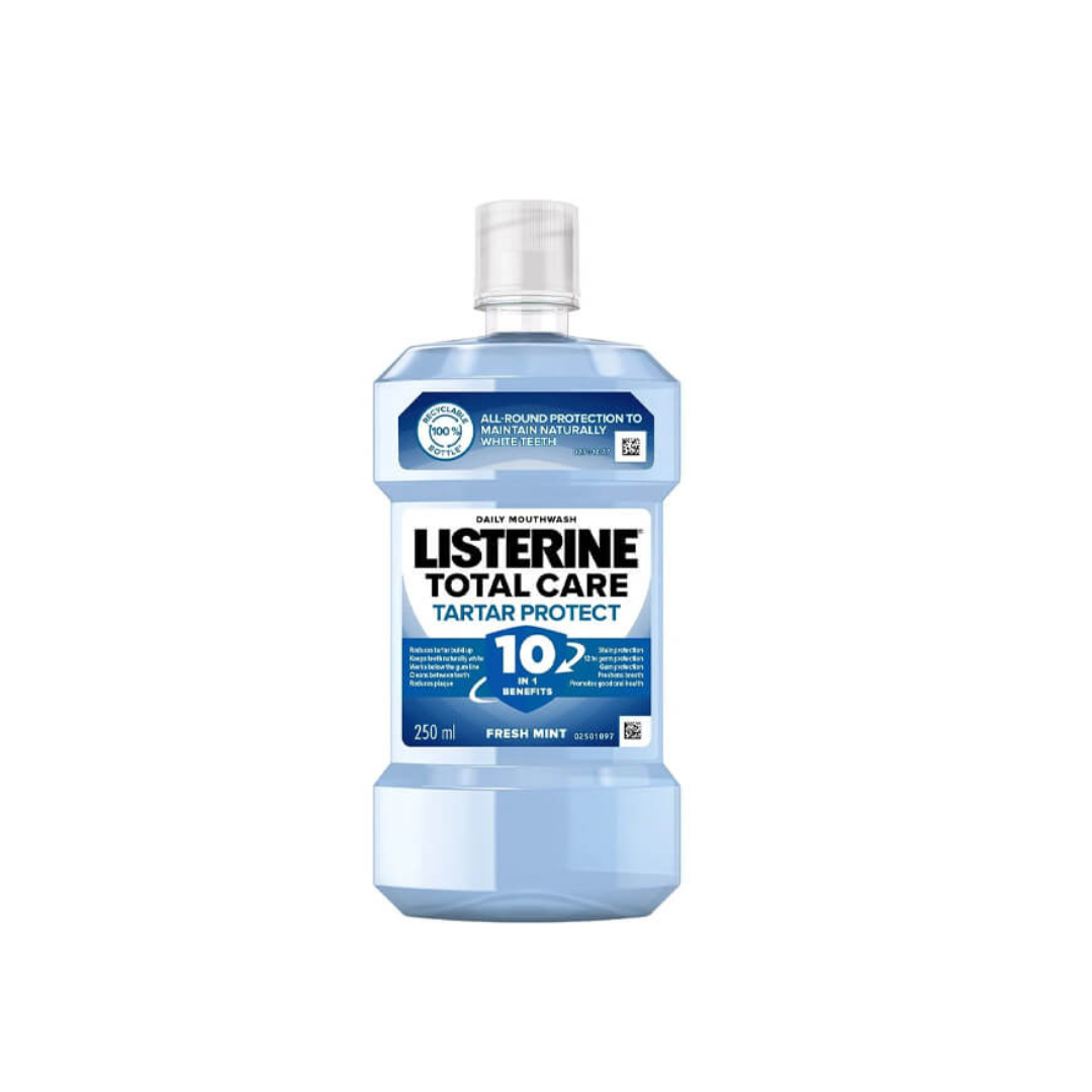 Listerine Στοματικό Διάλυμα 250ml Total Care Tartar Protect 6τ (6001135009511)