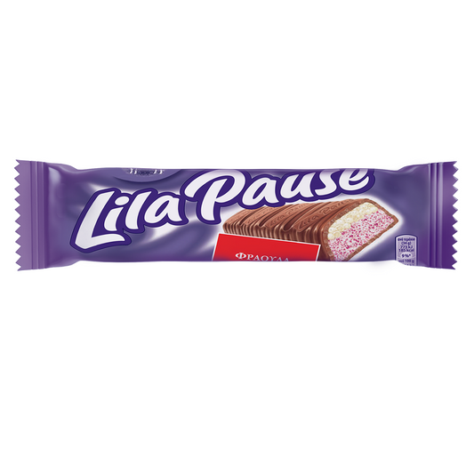 LILA PAUSE ΣΟΚΟΛΑΤΑ ΦΡΑΟΥΛΑ 34ΓΡ 25τ (7622300103057)