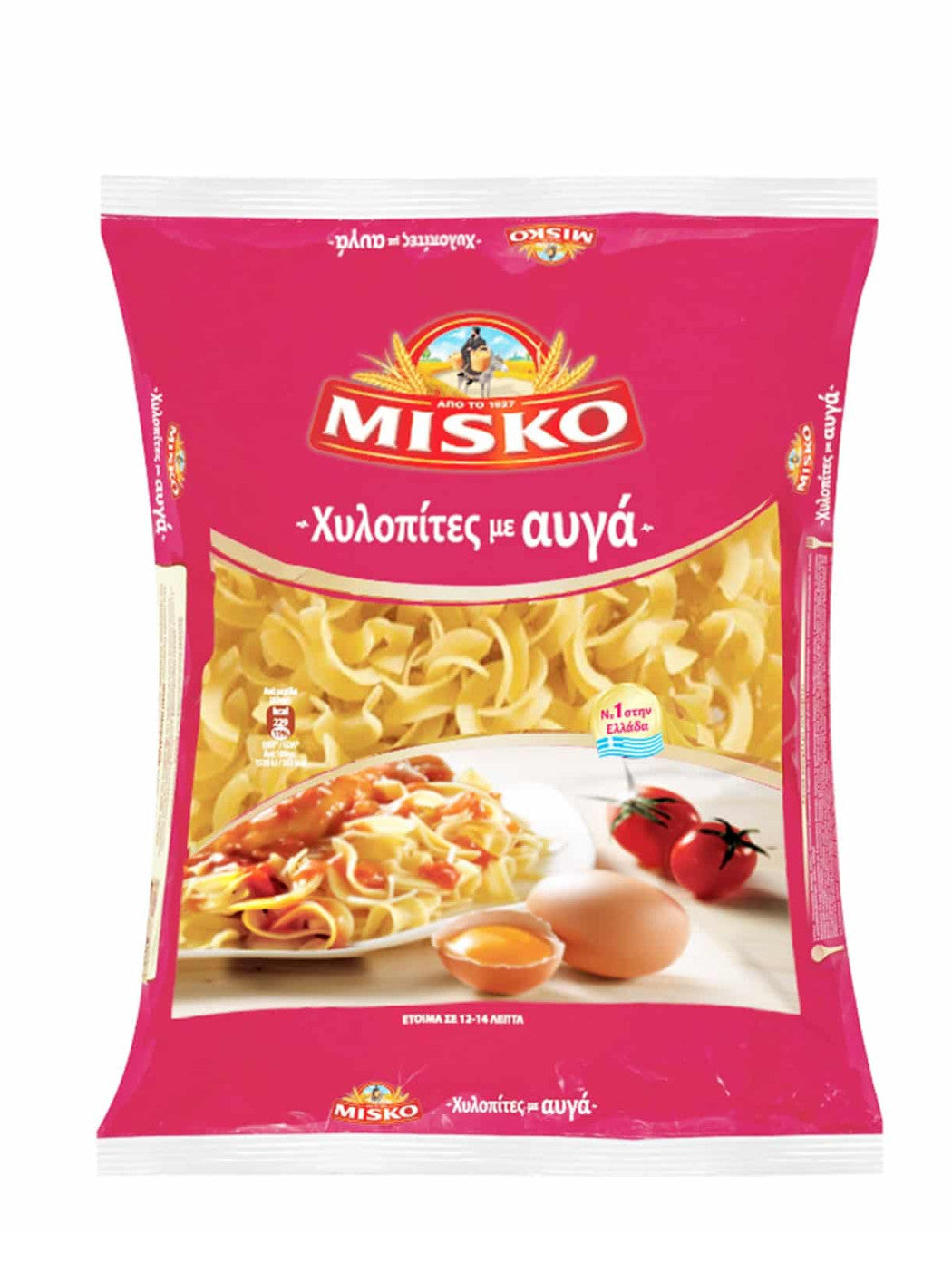 Misko Noodles with Eggs 500gr 12t (5201010012440)