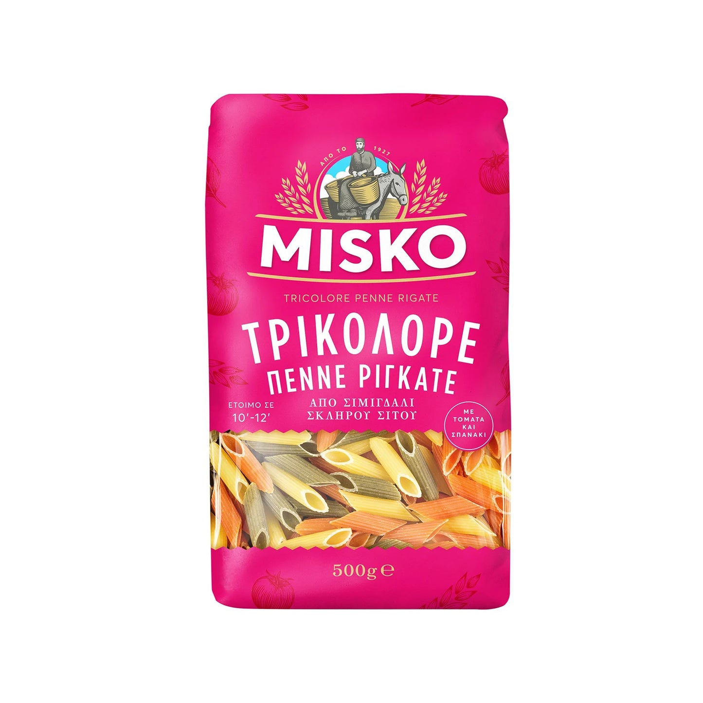 Misko Πέννε Ριγκάτε Τρικολόρε 500gr (5201010015687)