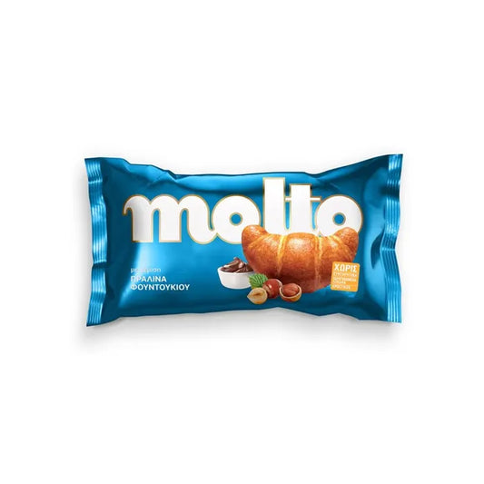 Molto Κρουασάν με Γέμιση Πραλίνα 98gr 18τ (5201360528561)