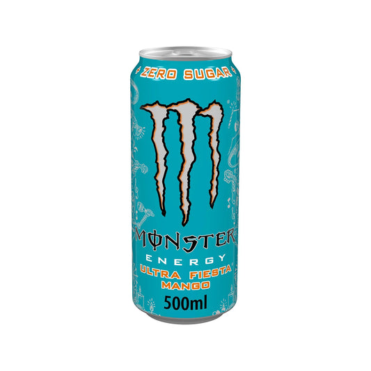 Monster Ultra Fiesta Αναψυκτικό Χωρίς Ζάχαρη Μπουκάλι 500ml 24τ (5060896621630)