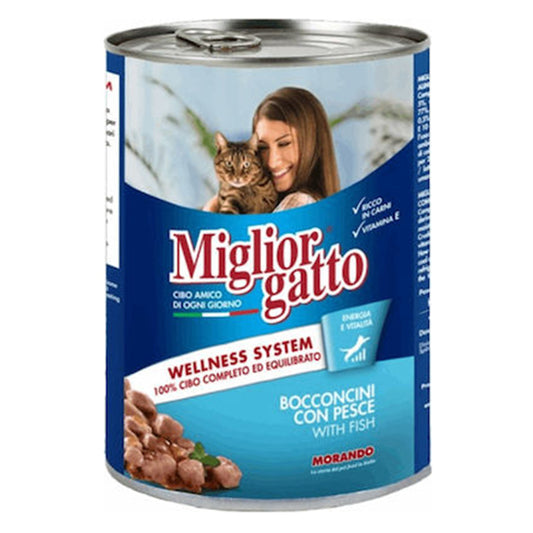 Morando Miglior Gatto Wellness Fish 405gr (8007520012249)