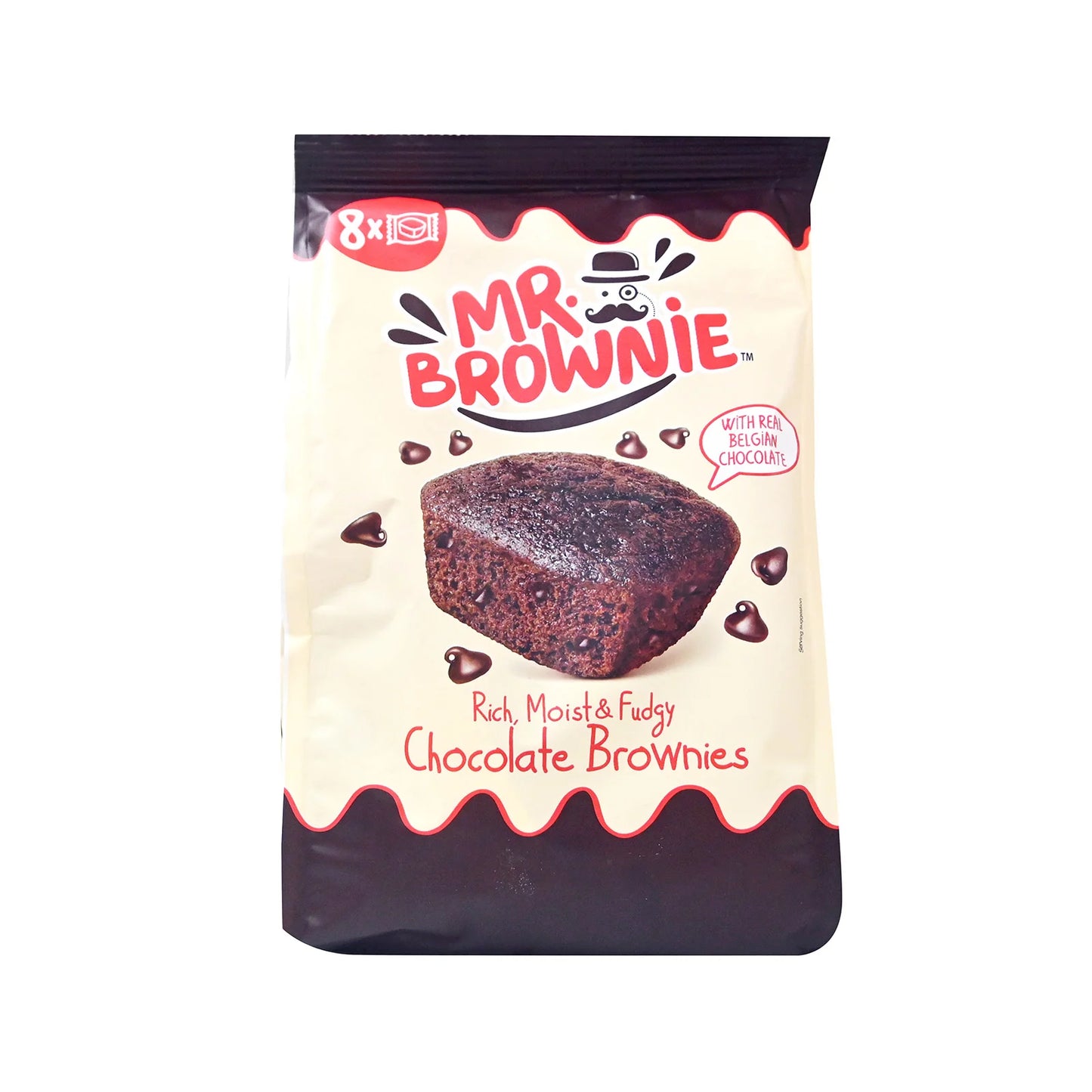 Mr. Brownie Cake Chocolate Brownies 200gr (8411037800037)