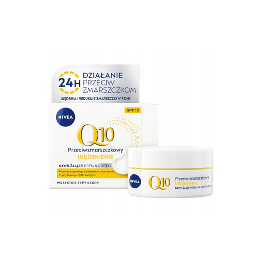 Nivea Αντιρυτιδική Κρέμα Ημέρας Q10 SPF15 50ml (4005900079626)