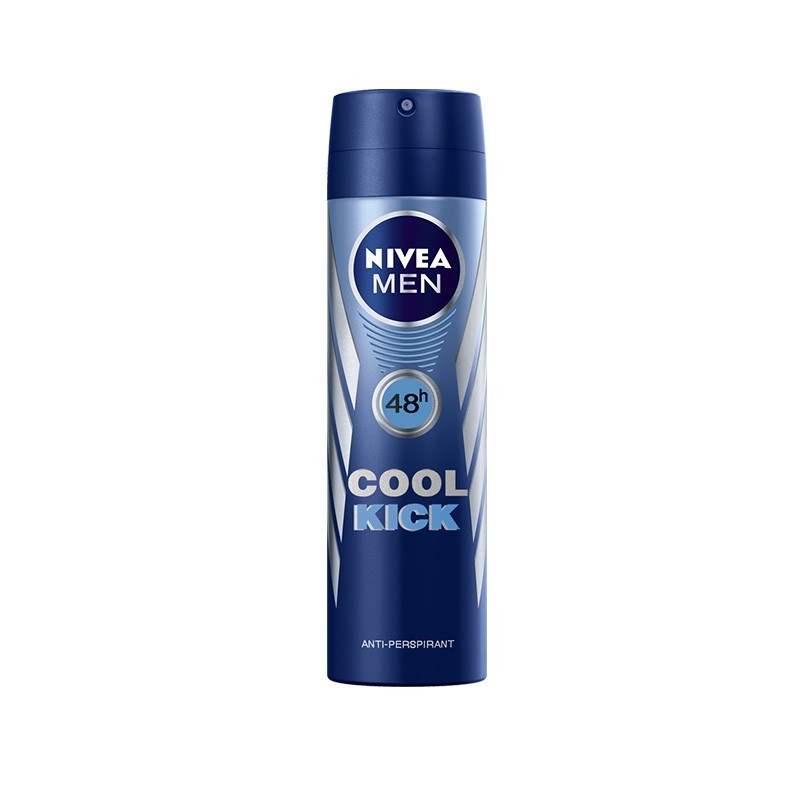 Nivea Men Cool Kick Αποσμητικό 48h σε Spray 150ml 6τ (4005900845733)