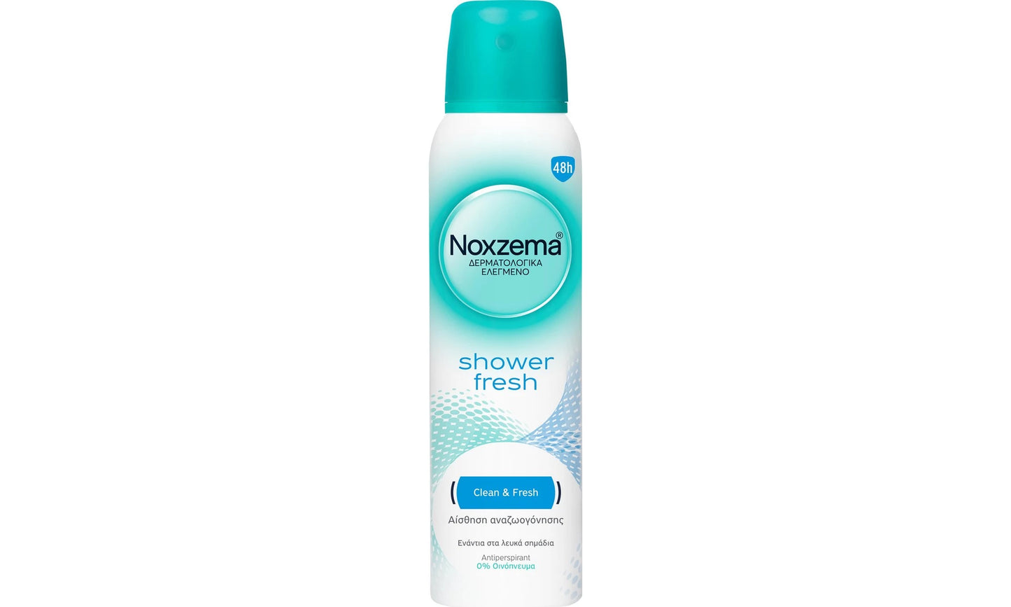 Noxzema Shower Fresh Deodorant Spray 150ml 6s (5013965795145)